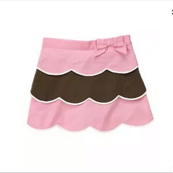 Gymboree Tea For Two Tiered Scalloped Tank & Skort - Picture 3 of 3